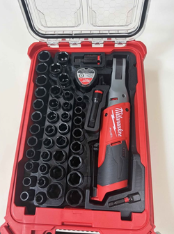 Milwaukee PACKOUT Insert for M12 FUEL 3/8" High Speed Ratchet & 43-Piece Socket Set – 2567-20