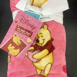 Winnie The Pooh Valentines Hand Towels 