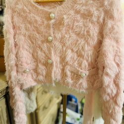 Crop Top Cardigan Soft Smooth and Stretchy Brand New
