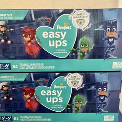 Brand new Pampers Easy Ups 5T-6T