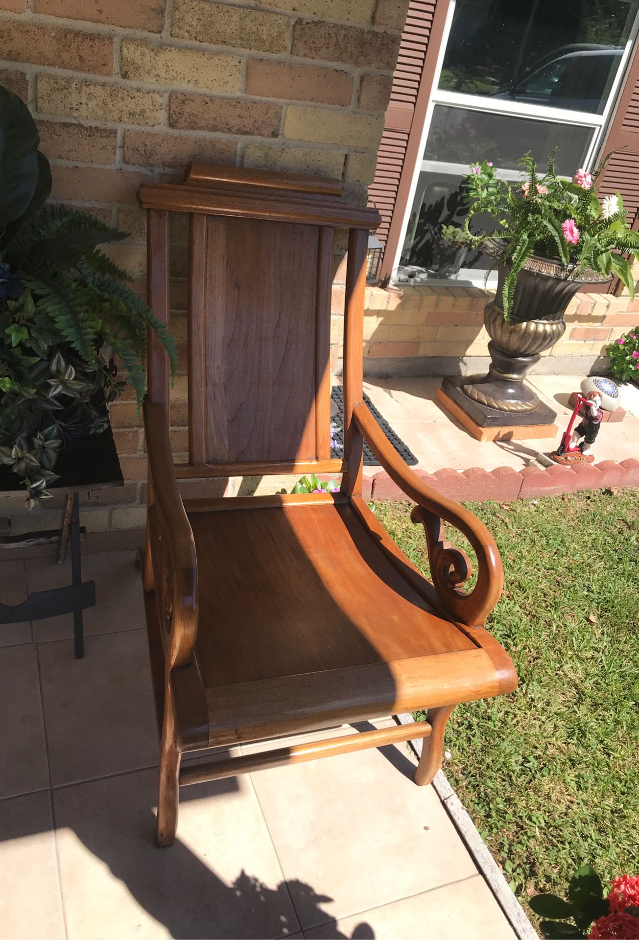 Beautiful solid wood chair