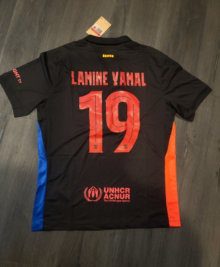 Yamal Barcelona Black Jersey