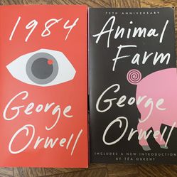 1984 & Animal Farm By George Orwell
