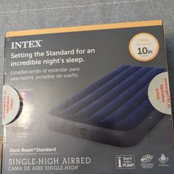 Intex 10" Standard Dura-Beam Airbed Mattress - Pump Not Included - TWIN