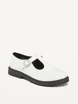 Girls White Mary Jane Dress Shoes