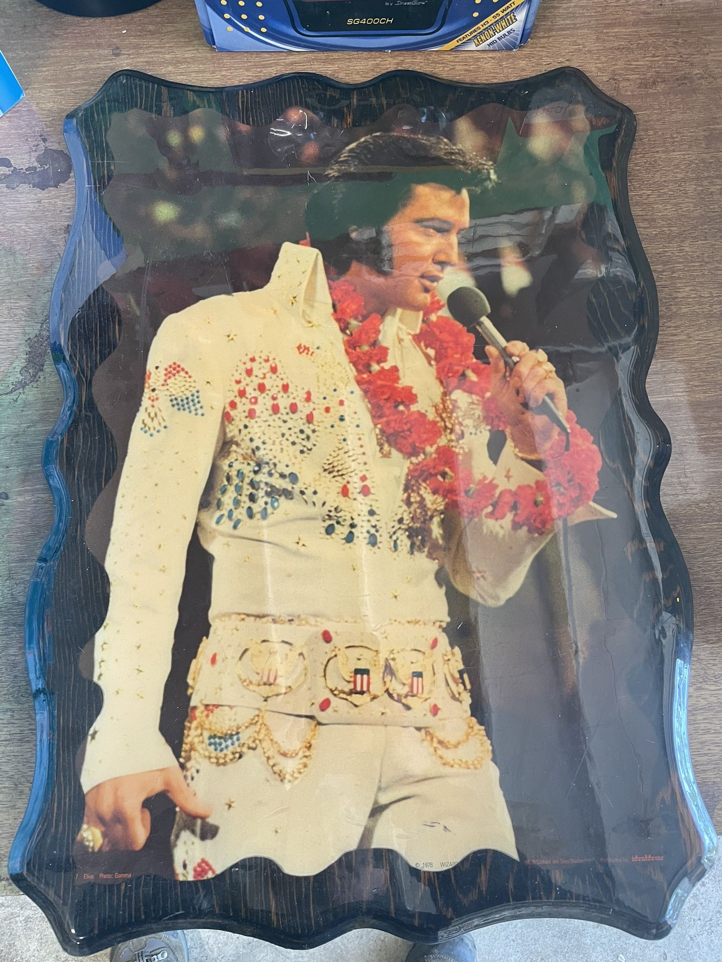 Elvis Plaques Signed 22x16, The King!