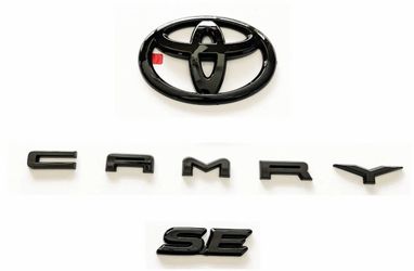 Emblem Overlay Kit for 2018–2024 Toyota Camry | 3Pcs