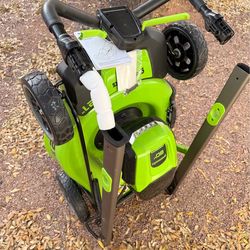 New greenworks 80v lawnmower