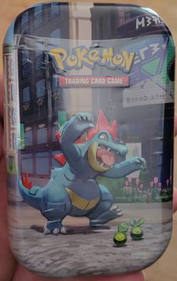 Pokemon TCG Lumiose City Mini Tin Feraligatr & Budew 2026 Factory Sealed