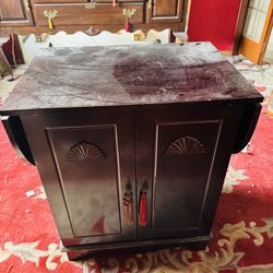 Vintage Solid Wood Furniture – Hutch, Buffet, Cabinets, Coffee Table