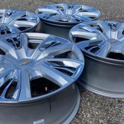 22” OEM Chevy Silverado Suburban High Country GMC Sierra We Finance Set Of 4 Rims Wheels 