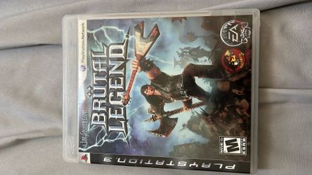 PS3 Brutal Legend case and manual only( No game disc)