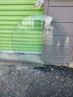 40" Round Glass Table Top