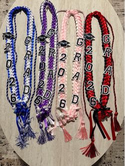 Graduation ribbon Lei