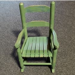 Toddler Wooden Rocking Chair 