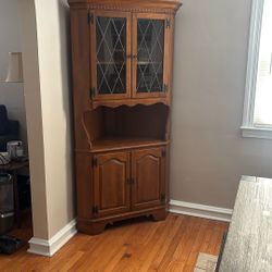 Ethan Allen Corner Cabinet