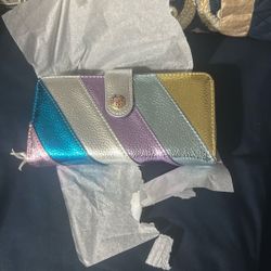 New Multi Color Wallet 