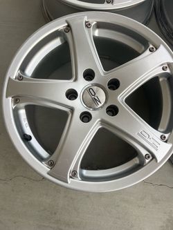OZ Racing Canyon Wheels 17x7.5 ET35 5x120 Set of 4 Genuine OZ