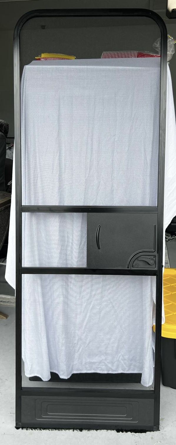 RV Entry Inside Screen Door