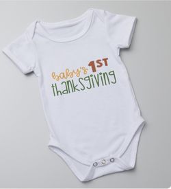 Baby's 1st Thanksgiving Onesie 