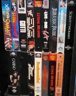 Various VHS movies