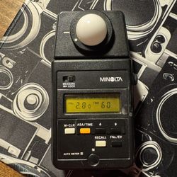 Vintage Spot And Incident Light Meters
