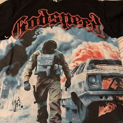 Three Oversized GodSpeed shirts size L