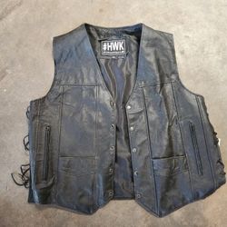 2xl Leather Motorcycle Vest
