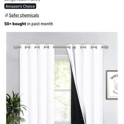 Curtain 52” X 63” (2 Panels) 