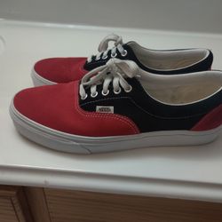 Vans Men Shoes - Red/Blue/White