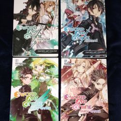 SWORD ART ONLINE LIGHT NOVELS 1-4