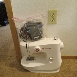 Singer Sewing Machine Used One Time