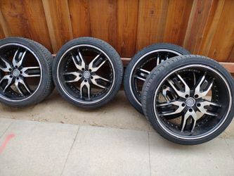 235/45RZ20 RIMS AND TIRES