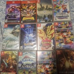 Nintendo Switch 1 And 2 Games