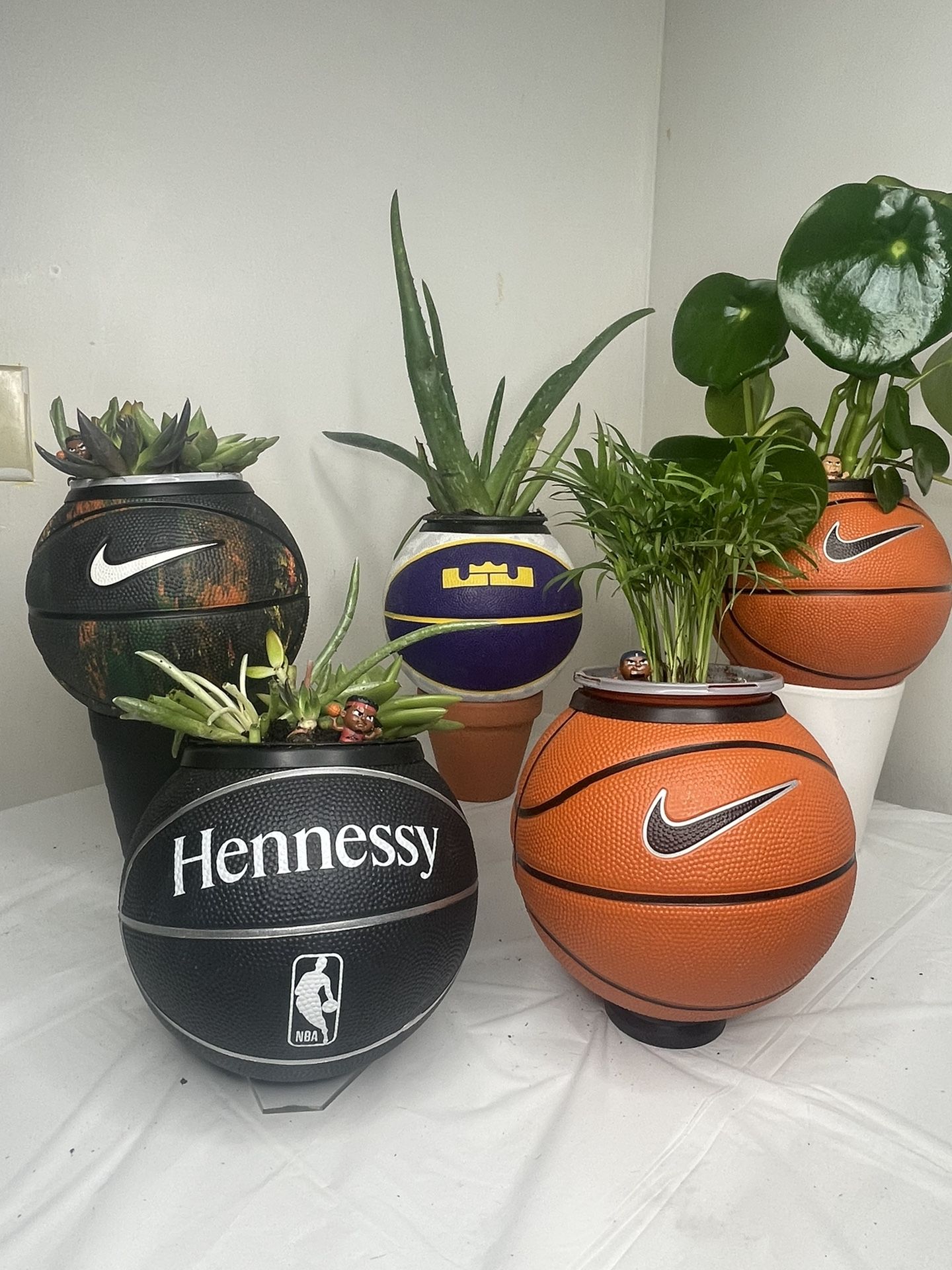 Basketball Planters