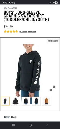 Carhartt Boy's Hoodie Jacket