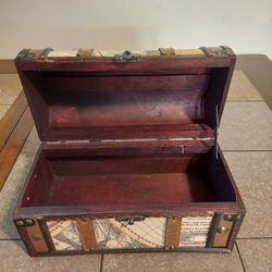 Wooden chest
