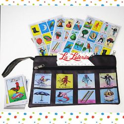 La Loteria Wristlet Bag
