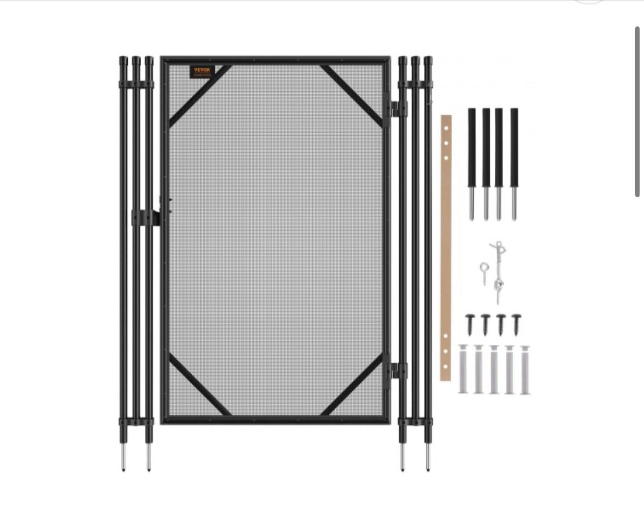 Pool fance gate door 6x 3 ft Easy DIY Installation Inground Pool Gate ...