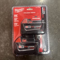 Milwaukee Batteries 