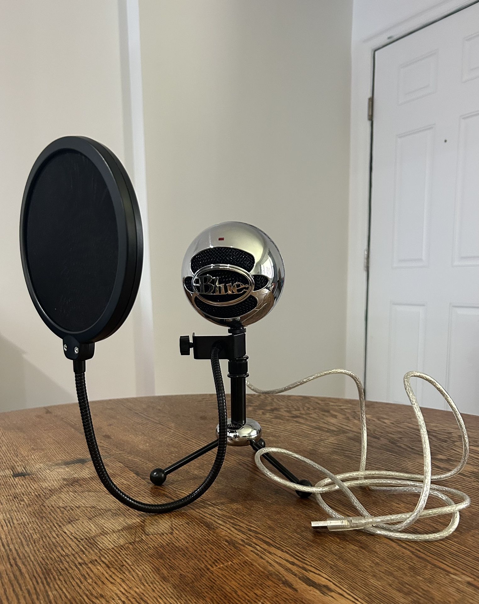 Blue Snowball iCE USB Microphone + Pop Filter