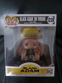 Black Adam Black Adam on Throne Funko Pop #1239