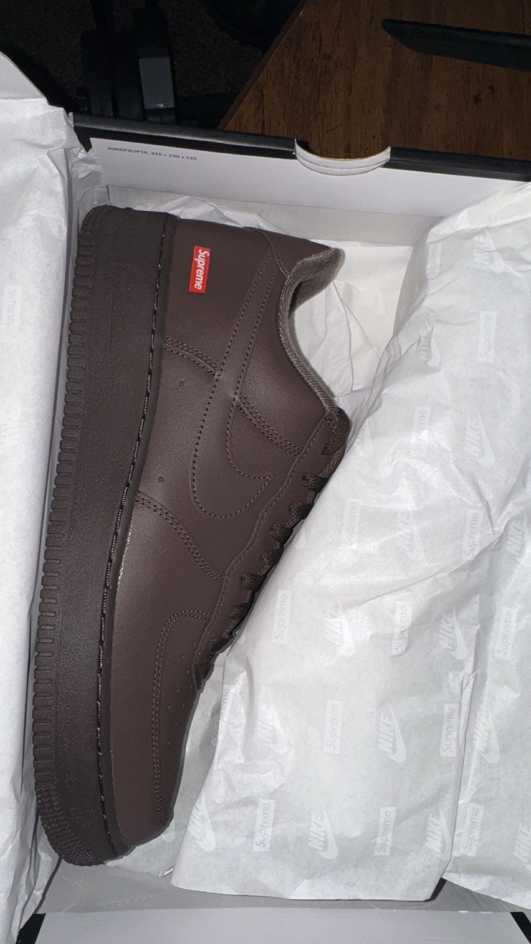 Supreme Af1 Brown
