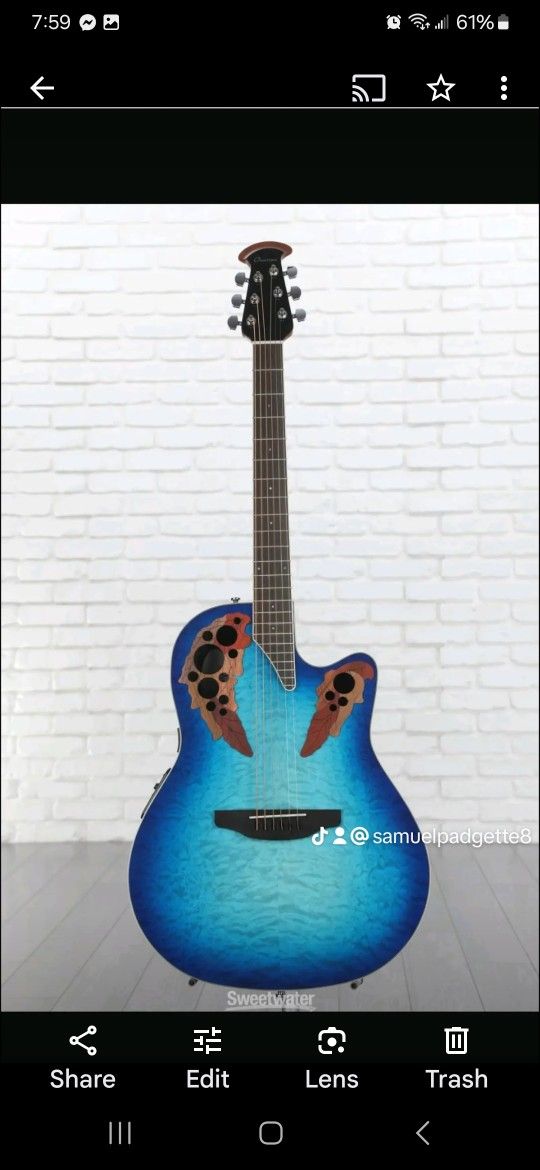 Brand-New Ovation Celebrity Elite 