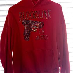 Bloodline Rhinestone Glock Hoodie