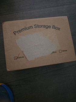Storage bin box