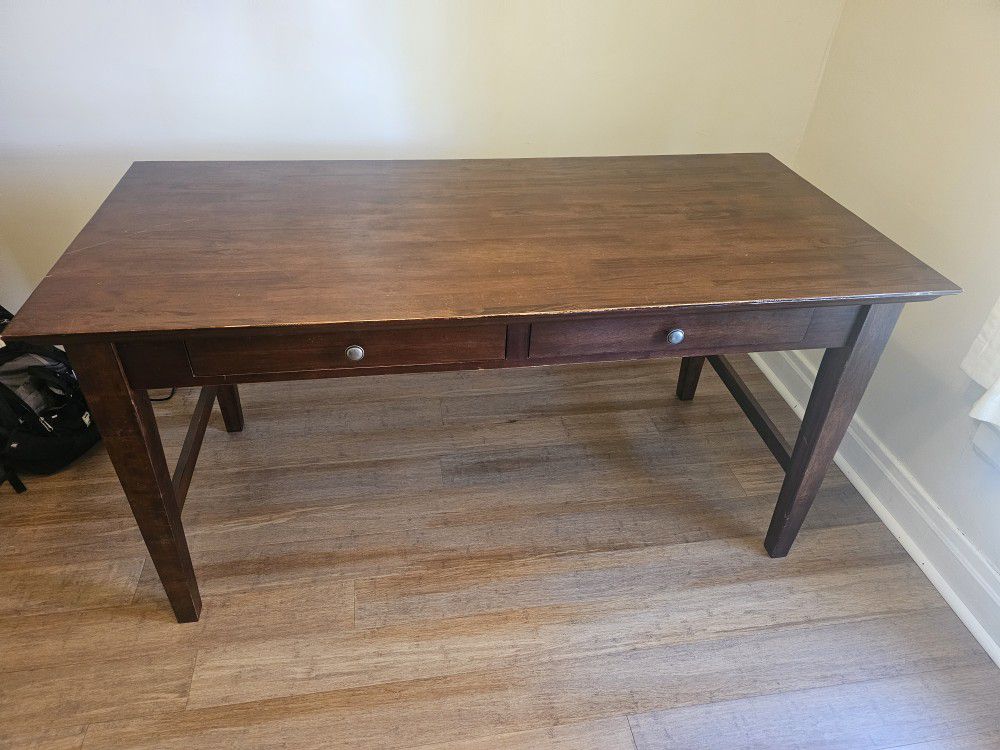 Solid Wood Desk - World Market