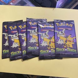 Trick Or Trade Pokemon 6x Packs