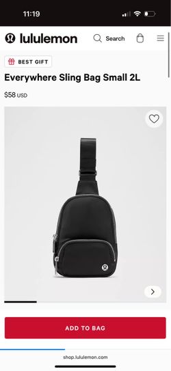 lululemon crossbody backpack bag