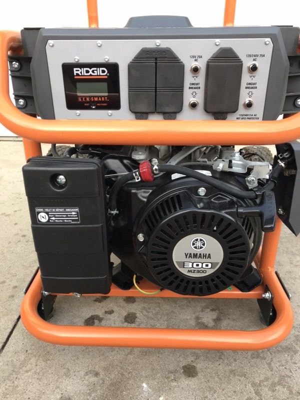Generator Ridgid/Yamaha RD905712B 7,125/5,700 Watts for Sale in